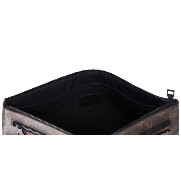 Louis Vuitton Solar Ray A4 Pouch Hand Clutch Brown Monogram - Picture 5 of 5